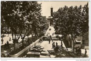 1508 - TIARET - LA PLACE LOUBET ( Animées ) ALGERIE