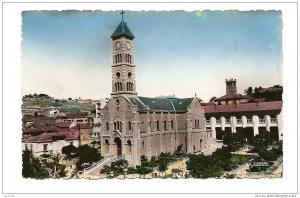 CPSM Tiaret Algérie Ed. La Cigogne L' Eglise A3-62