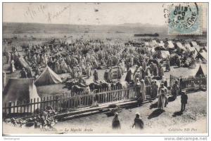 Timgad  le marché arabe