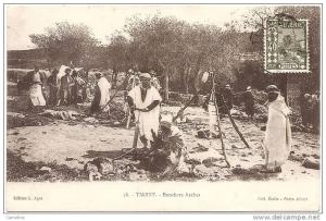TIARET . Bouchers Arabes
