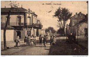 S1   -   361    -       TIARET       -    (  Algérie )    .      Rue   Clauzel    .