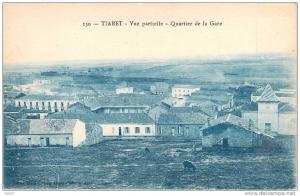 CPA   Tiaret Vue partielle Quartier de la gare   R1466