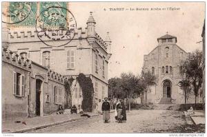 TIARET_ LE BUREAU ARABE ET L'EGLISE..