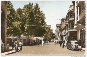 TIARET  -- la rue albert   ( état )