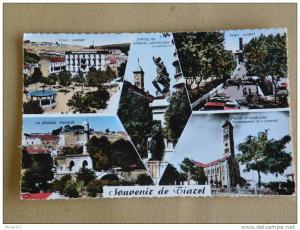 Carte Postale  Ancienne  TIARET  Souvenir en 5 vues