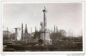 AFRIQUE. ALGERIE. TIARET. Vue sur Le Monument aux Morts.