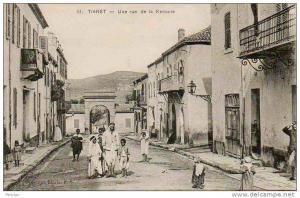 AFRIQUE. ALGERIE. TIARET. Vue sur une Rue de La Redoute.
