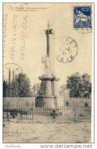 Monument aux morts  de la grande guerre   TIARET voyagée trés bon état