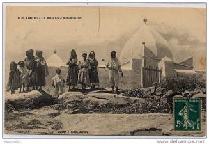 CPA ALGERIE - TIARET - LE MARABOUT SIDI KHALED