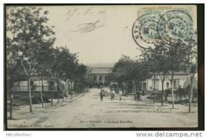 ALGERIE TIARET /  L'avenue Escoffier    /