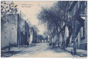 Tiaret.- (Algérie)  Rue Beaupètre   -  (belle animation)