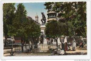 Algérie /  TIARET  --  Statue du général Lamoricière