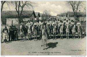 TIARET CAMP BARRAQUE DES CHASSEURS  TRES BEAU PLAN  PARFAIT ETAT