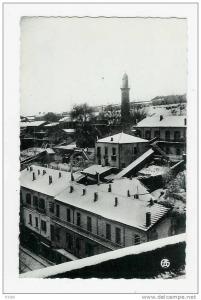 TIARET - Le quartier de la Mosquée sous la neige