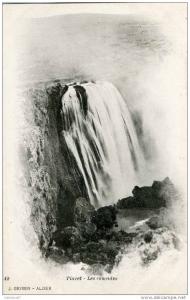 AFRIQUE du NORD - ALGERIE - TIARET - PHOTO J. GEISER N° 42 - LES CASCADES