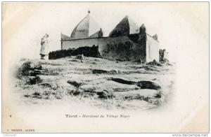 AFRIQUE du NORD - ALGERIE - TIARET - PHOTO J. GEISER N° 8 - MARABOUT du VILLAGE NEGRE
