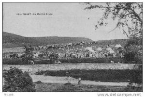 ALGERIE  .  TIARET.  LE MARCHE ARABE.