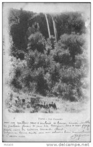 ALGERIE  .  TIARET.  LES CASCADES.