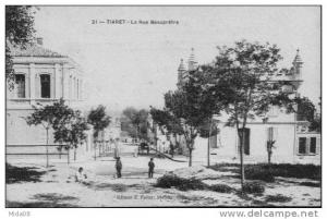 ALGERIE  .  TIARET.  LA RUE BEAUPRETRE.