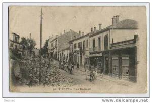Afrique >  Algérie- Tiaret - Rue Bugeaud -
