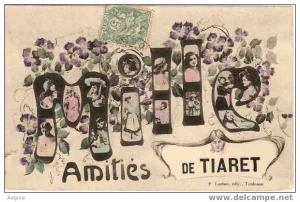 ALGERIE- ref no 314- amities de tiaret -