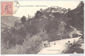 Route de Tizi Ouzou à Fort National