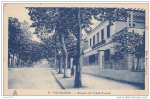 TIZI OUZOU / BANQUE DU  CREDIT FONCIER
