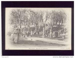 algérie tizi ouzou marché aux galettes édit. geiser alger n° 21 animée précurseur