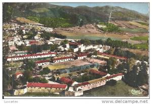 TIZI OUZOU. 22A. VUE AERIENNE SUR LE BORDJ ET L' HOPITAL.