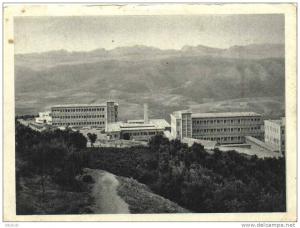 Dominant l'une des zones de pacification le sanatorium de TIZI OUZOU  Recto Verso