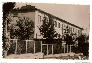 CPSM  POST CARD Dentellée N°3 - TIZI OUZOU ALGERIE - Le Collège