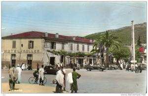 CPSM -  TIZI-OUZOU - Entrée de la Ville et l'Hôtel Koller - 763