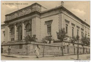 CPA - Tizi Ouzou - Palais de Justice