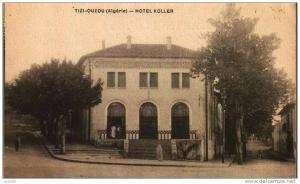 CPA  -  Algérie  -   TIZI-OUZOU  -    Hôtel Koller -