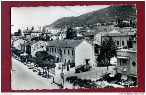 CPSM ALGÉRIE - TIZI OUZOU ( KABYLIE ) Avenue F.-AILLAUD - CAMION - Pub BYRRH - ALGERIA AFRICA AFRIQUE