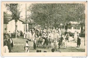 Tizi-Ouzou. Entrée de la Ville.Centenaire en 1930.
