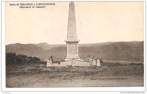 ROUTE DE TIZI - OUZOU A FORT - NATIONAL  MONUMENT DETAMAZIRT