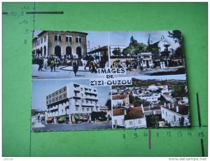 54 )images de tizi ouzou poste,place,eglise, place mairie,av f aillaud,vue generale dentelee