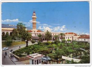 CPSM - ALGERIE - TIZI-OUZOU - La Mosquée Rezki Cherfaoui - Coul - 1970 -