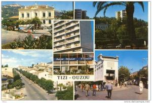 TITI - OUZOU   - Carte Souvenirs, Multivues - Timbre au dos