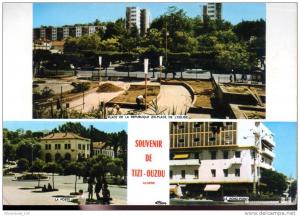 ALGERIE - TIZI OUZOU -     Carte Multivues