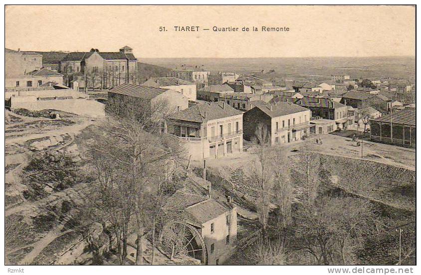 ALGERIE  TIARET  Quartier de la Remonte  ..... ( Ref FA1359 )