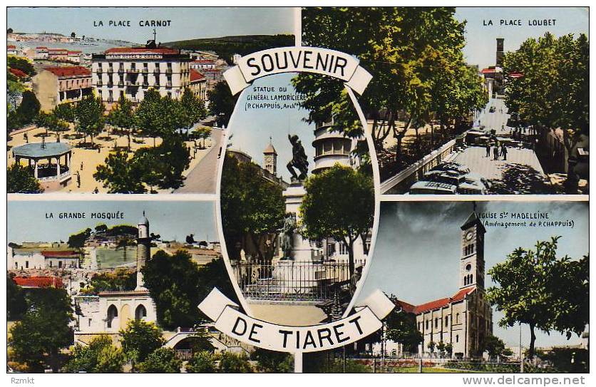 ALGERIE  TIARET  Souvenir  ..... ( Ref FA1349 )