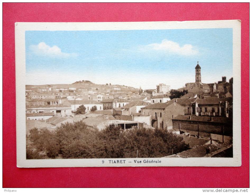 Africa > Algeria > Cities > Tiaret   Vue Generale  vintage border ==   ===  ref 479