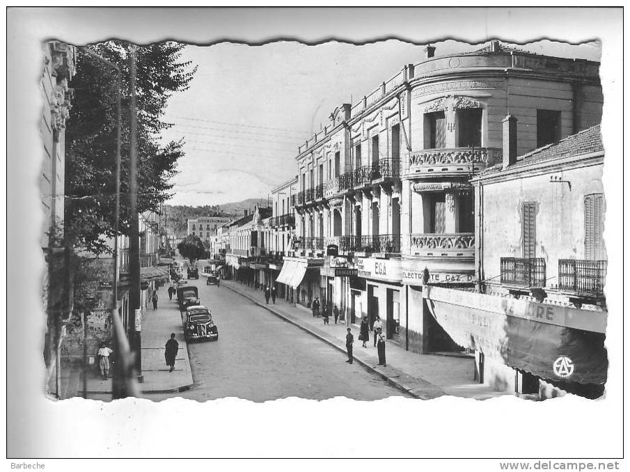 TIARET .- La Rue Bugeaud