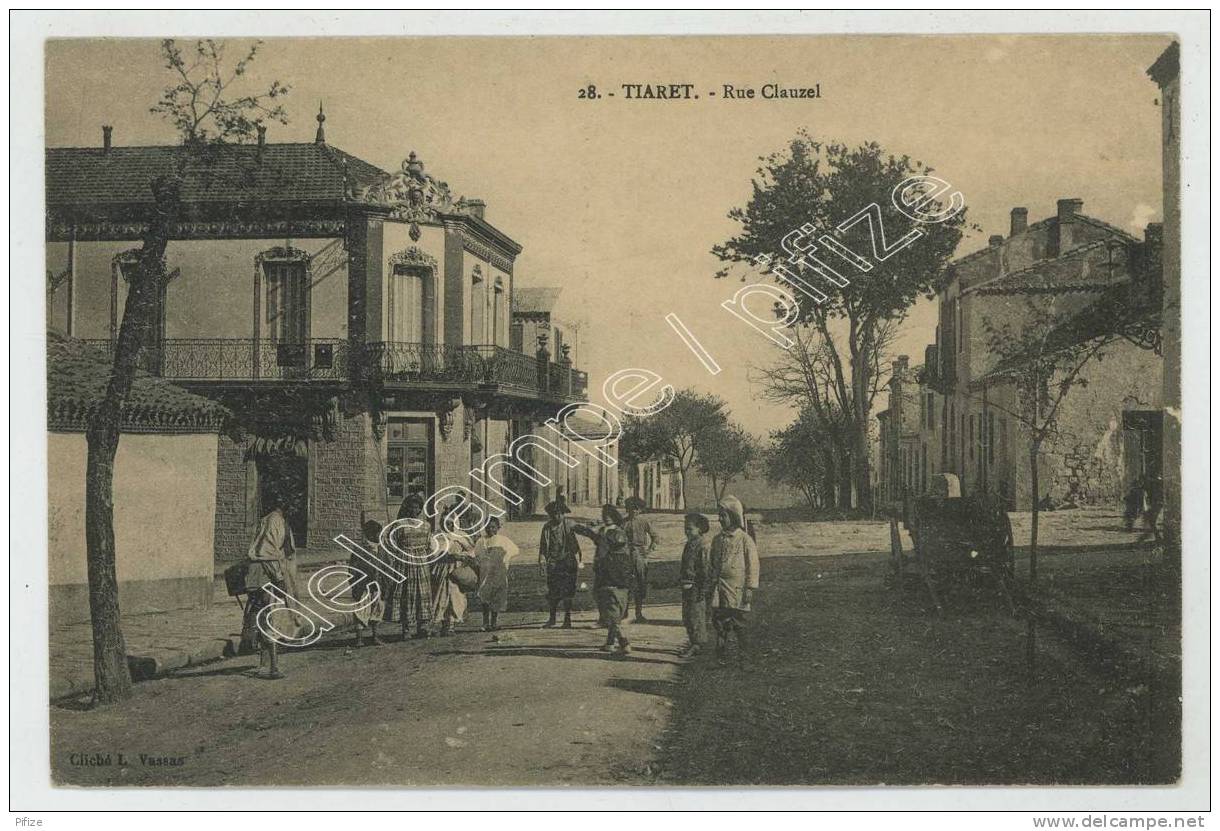 (Tiaret) Rue Clauzel.