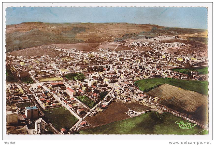 Tiaret(Oran) - Vue aérienne - a circulé sans date