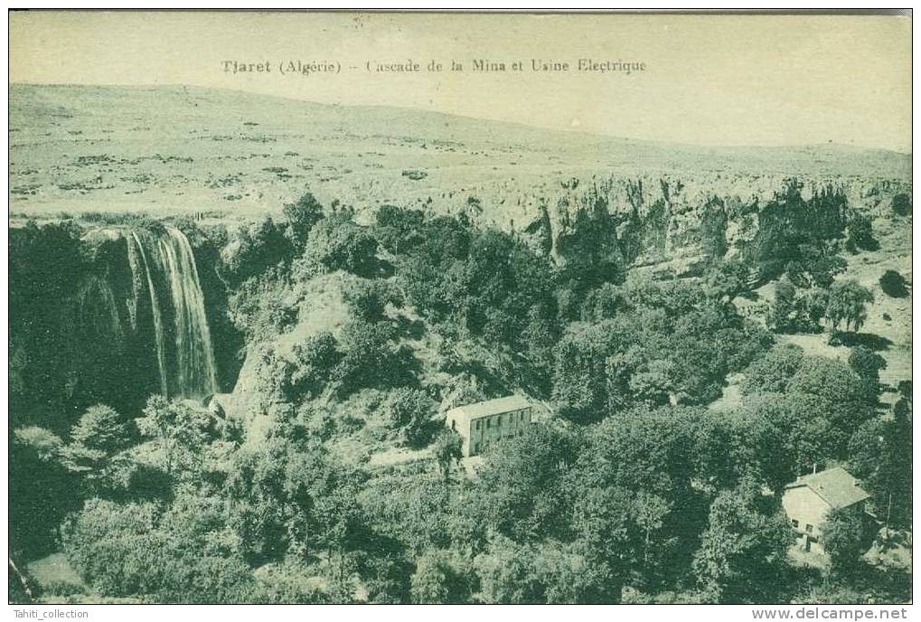 TIARET - Cascade de la Mina et Usine Electrique