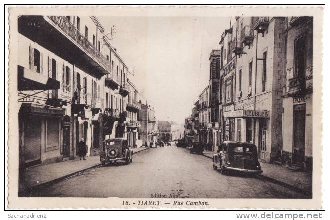 TIARET. Rue Cambon. 16