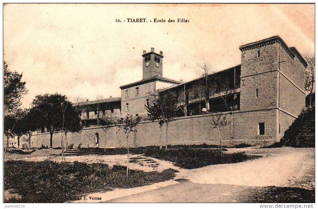 TIARET Ecole des Filles